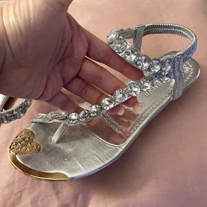Adorable Jeweled dress sandals